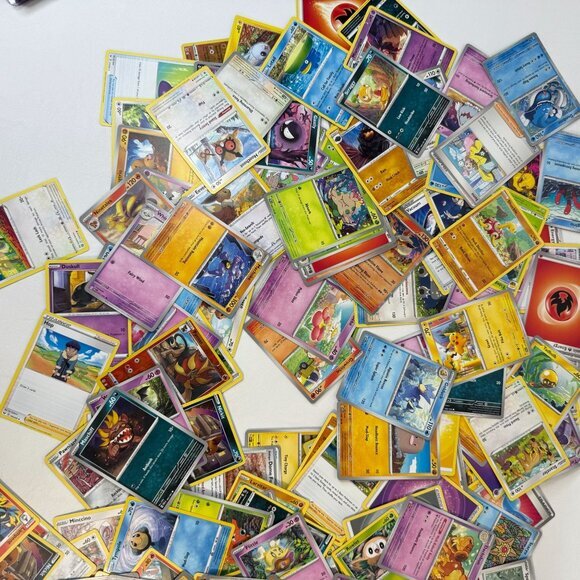 Pokemon 200+ Bulk Card Lot, All Pictured, Holos Uncommons Rares Commons - Picture 6 of 7